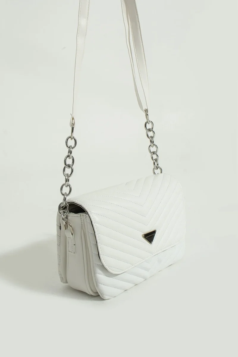 Sanmorris Women's Semi Chain Strap Shoulder Bag