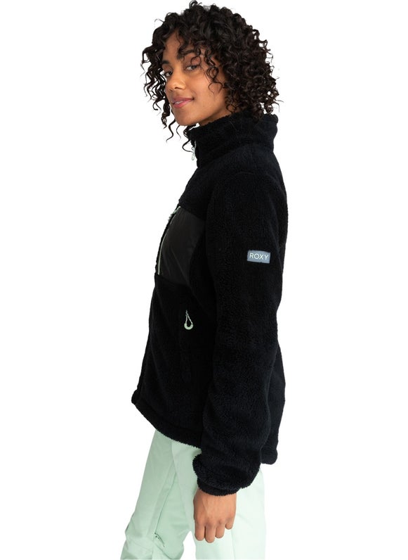 Roxy Alabama Full Women's Ski / Snowboard Fleece Jacket  - Image 2