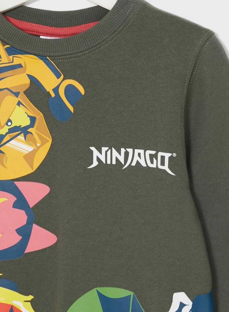 LEGO Lego Ninjago Boys Printed Sweatshirt