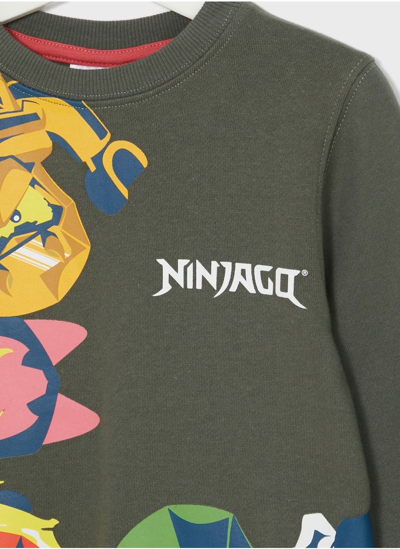 LEGO - Lego Ninjago Boys Printed Sweatshirt - Image 1