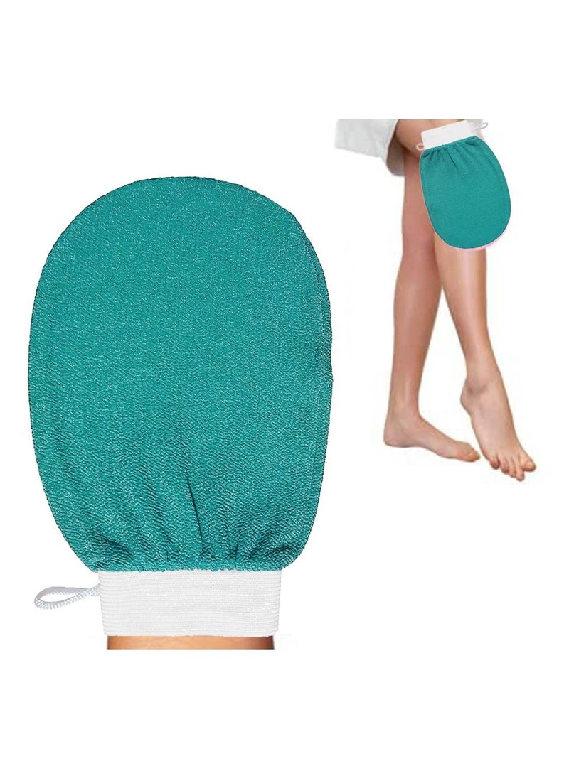 3 Pack Exfoliating Bath Gloves Premium Quality for Body Scrub Exfoliator Hammam Mitt Popular 100% Viscose  - Image 1