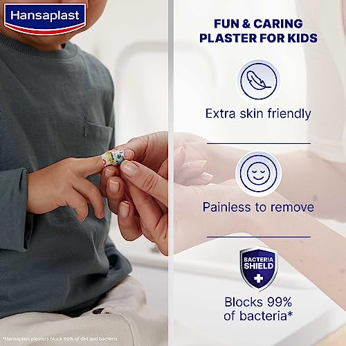 HANSAPLAST Sensitive Kids Plaster 20 Strips - Image 2