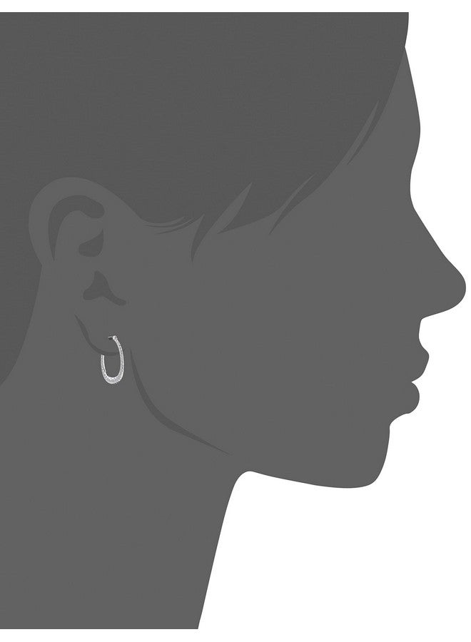 NINE WEST Teardrop Hoop Earrings Silver Toneone Size60522224G03 - Image 2