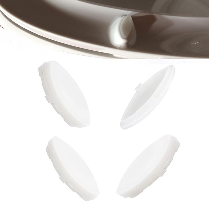 TOILET SEAT BUMPER FOR KOHLER 1133070 1236365 REPLACEMENT PARTS SET OF 4
