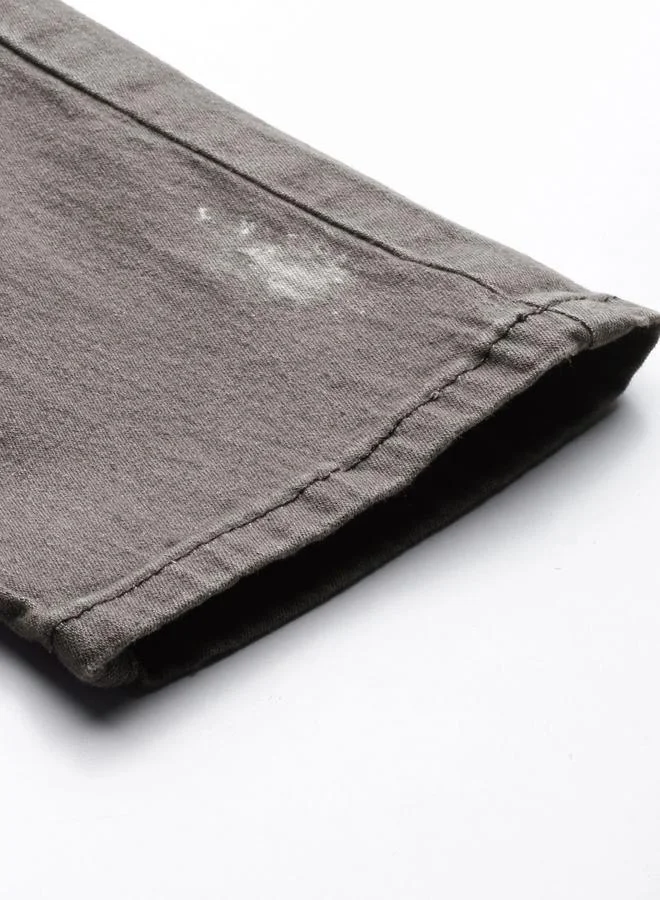 The Indian Garage Co  Men Slim Fit Solid Jeans for Men | Best Price UAE