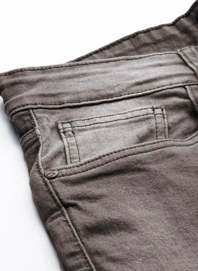 The Indian Garage Co  Men Slim Fit Solid Jeans for Men | Best Price UAE