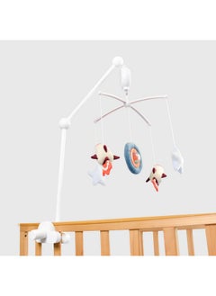 Hleeduo HLEEDUO 27 INCHES Crib Mobile Arm, 360° Rotating Mobile Arm for Crib,White Wooden Mobile for Crib, Adjustable Crib Accessories Safe Anti Slip Set,Mobile Holder for Crib  - Image 5
