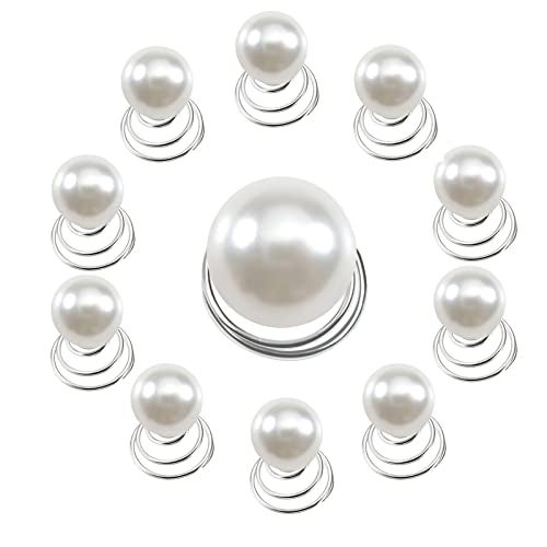 TUUXI 84 Pcs Spiral Hair Pins Hair Pearls Hair Jewelry Hair Twister Screws for Women Bun Wedding Bridal Bridesmaids Prom - Image 1