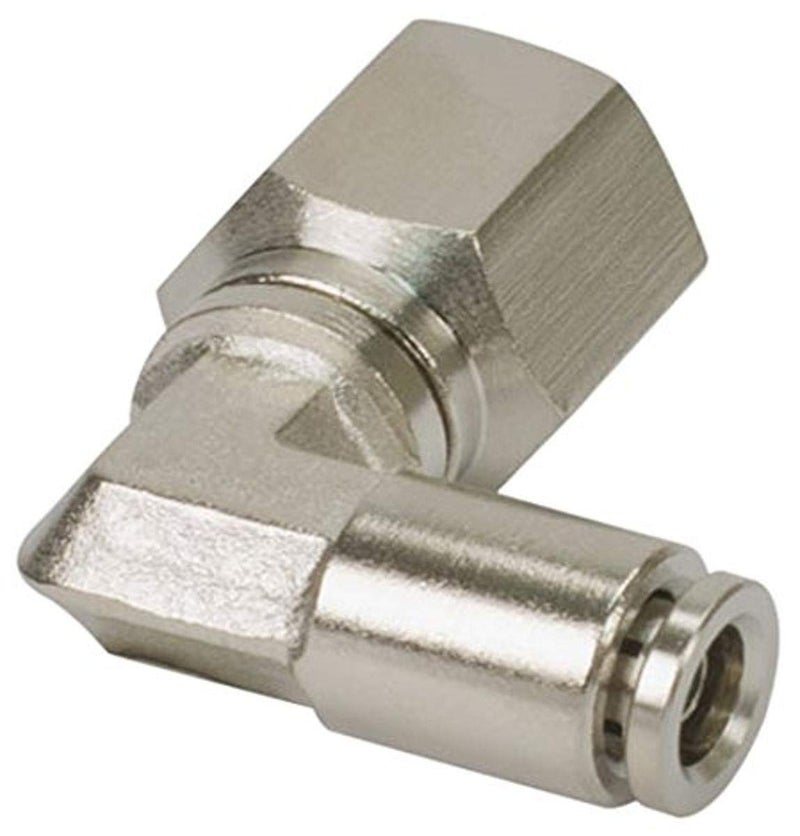 Viair 1/8" Npt(F) To 1/4" Airline 90° Swivel Elbow Fitting (2 Pcs) Dot Approved - Image 2