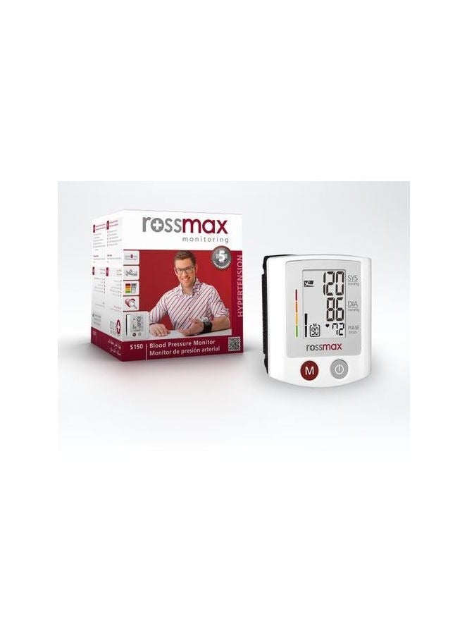 Rossmax Digital Blood Pressure Monitor (Wrist) - Large Display, Portable, Easy-to-Use - Image 2