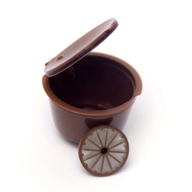 Red Reusable Coffee Capsule Shells Compatible with Self-Filled Coffee Powder Economical for Coffee Enthusiasts - Image 4