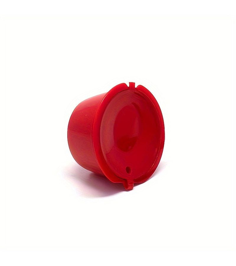 Red Reusable Coffee Capsule Shells Compatible with Self-Filled Coffee Powder Economical for Coffee Enthusiasts - Image 1