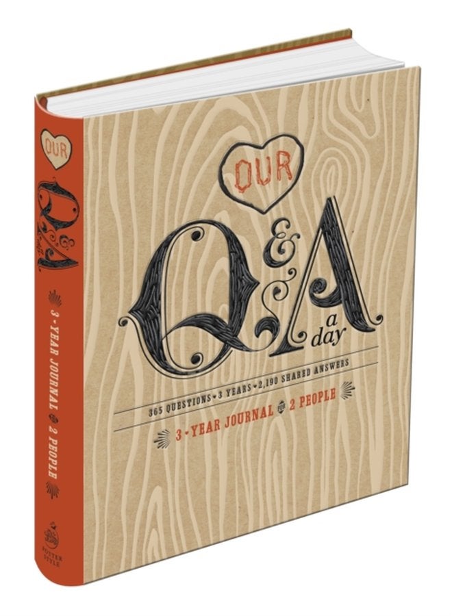 Our Q A a Day 3 Year Journal for 2 People - Hardback