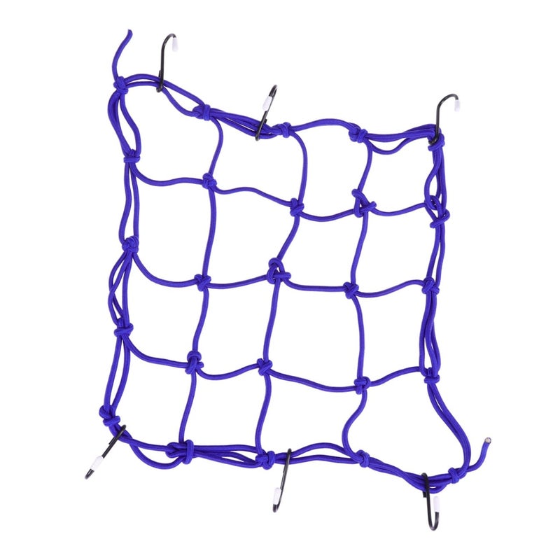 Elastic Luggage Cover Motorcycle Net Bag with Safety Hooks for Trucks and Roof Racks - Image 2