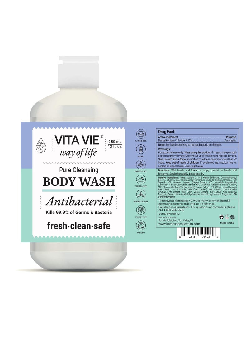 vita vie Body Wash, 12 oz (2-Pack)  - Image 2