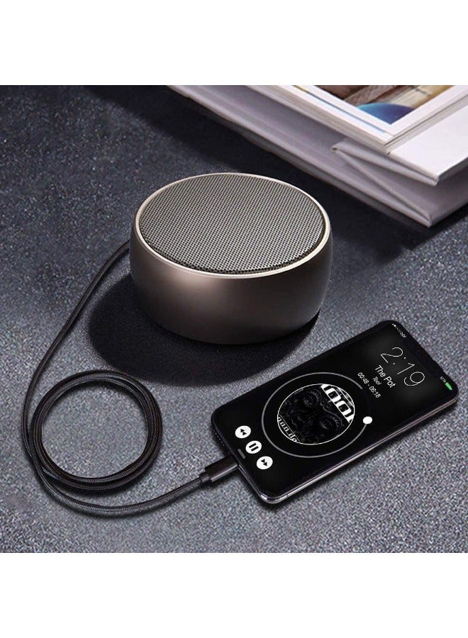 بروماس كيبل ايفون بمدخل AUX للسيارة، كيبل فيتون لايتنينج معتمد من MFi الى 3.5 ملم، كيبل صوت بمدخل AUX ستيريو متوافق مع ايفون 14 بروماكس و آيفون 14 برو , 14بلس, 14, 13 بروماكس ,13 و13 برو و12 و11 وSE 2020 وXS وXR وX و8 و7، طول 1 متر - 3.3 قدم، أسود - Image 5