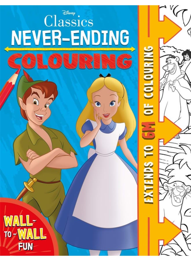 كلاسيكيات ديزني: تلوين لا ينتهي