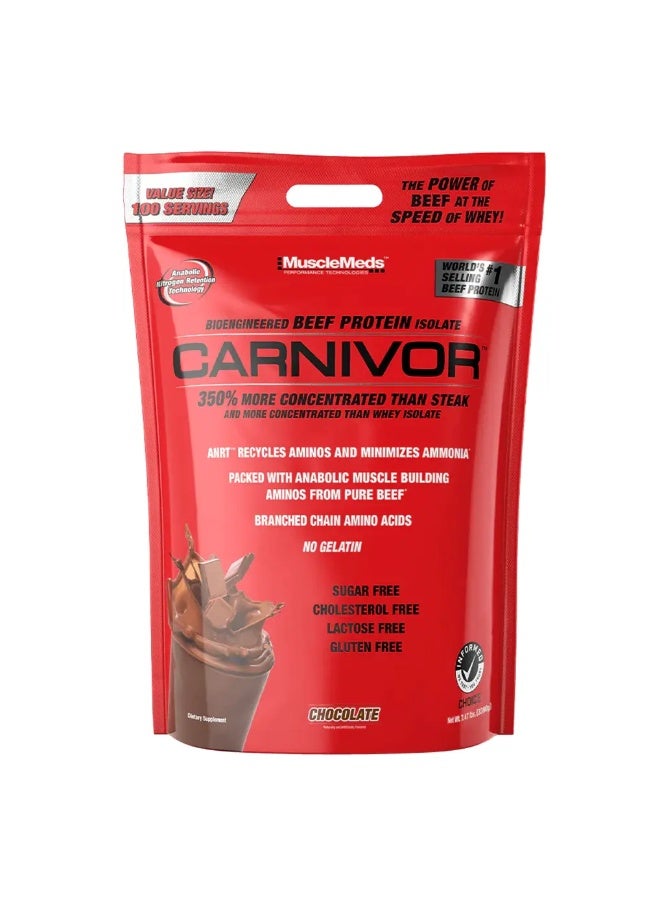 MUSCLEMEDS MUSCLE MEDS CARNIVOR 7.4LBS 100SV CHOCOLATE - Image 1