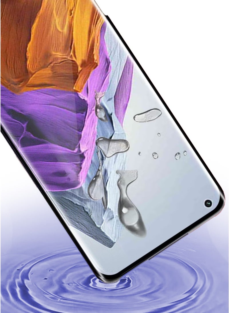 (For Xiaomi Mi 11 Pro) 2Pack,Premium Tempered Glass Screen Protector Anti Buble Anti Scratch - Side Black - Image 2