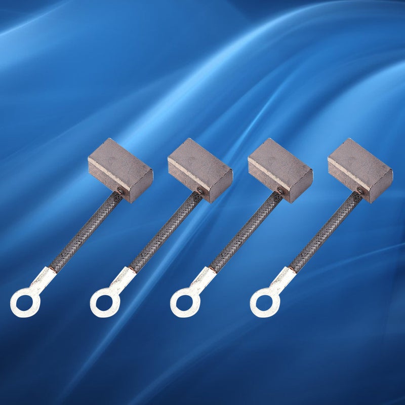 100Pcs Carbon Brushes Replacement Kits Fit for 12V/24V/48V DC Oil Water Pump Motor J435A 9x8x14.5mm - Image 5