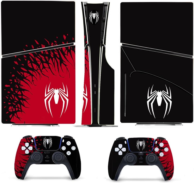 NexiGo PS5 Slim Skin for PS5 Disc Edition Console and Controller - Premium 3M Vinyl Cover Wraps - Spider-Man - Image 3