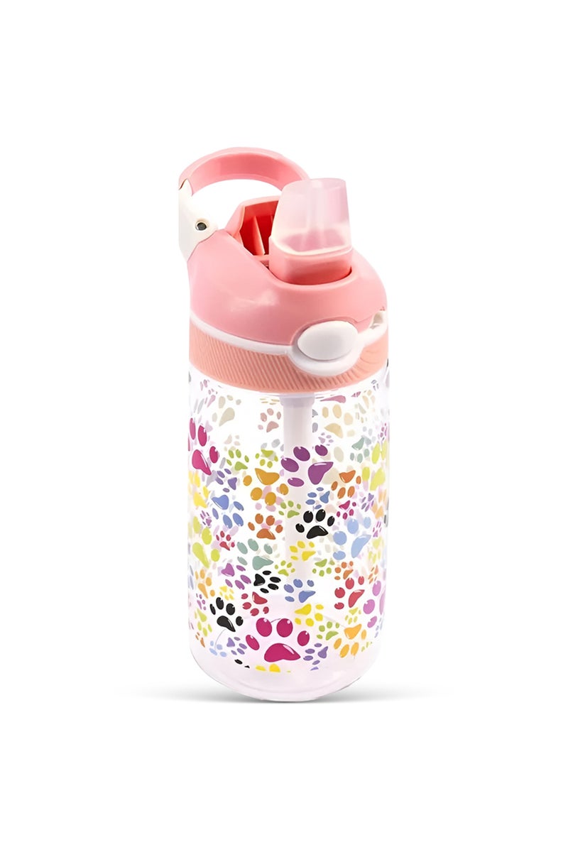 COCOBEE Tritan Leakproof Water Bottle, 480Ml – Bpa Free, Push-Button Lid, Age 3+ (Pink) - Image 1