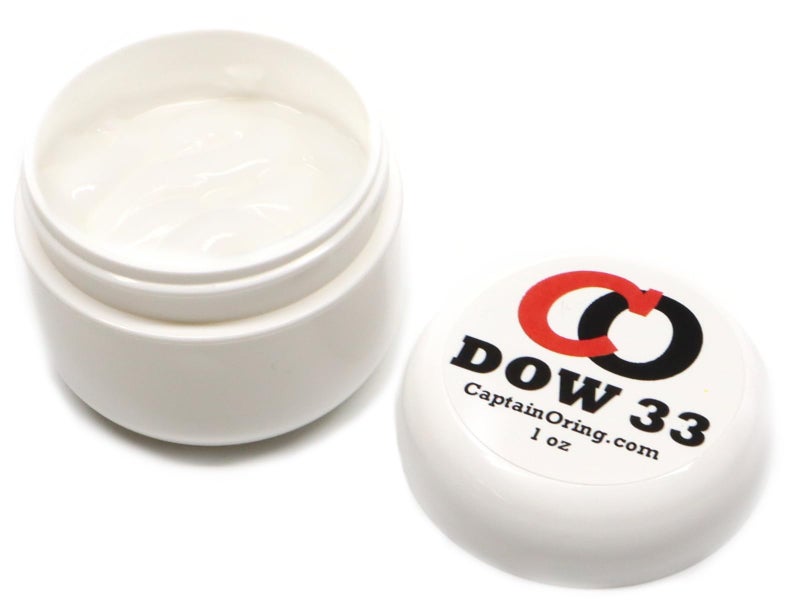 Captain O-Ring Pure DOW 33 Paintball Lubricant Grease (1 oz Jar DOW33) Paintball Marker Maintenance Lube - Image 2
