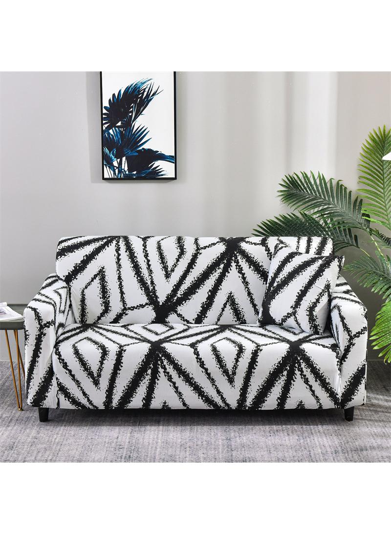 Full pack elastic anti slip sofa cover, double sofa 145-180cm
