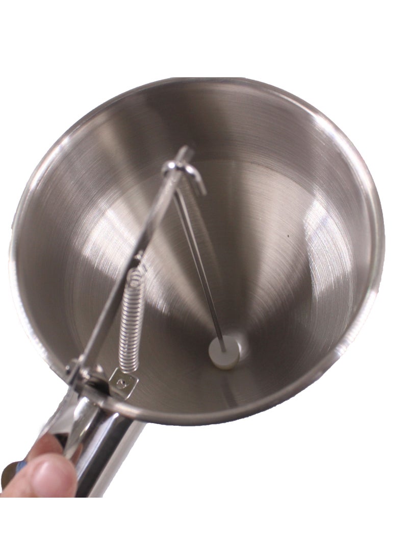 extra home Pancake batter dispenser dough dispenser funnel silver - Image 4