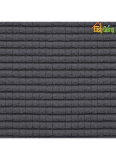 Easy-Going Easy-Going Stretch Loveseat Cushion Cover Sofa Cushion Furniture Protector Sofa Seat Sofa Slipcover Sofa Cover Soft Flexibility with Elastic Bottom(Loveseat Cushion, Dark Gray)  - Image 5