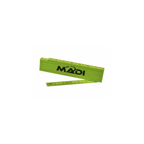 MADI 6 Fiberglass Folding RuleRuler Precise Inside Reading with CenterPoint Markings for Accurate Measurements MPFR6 - Image 1
