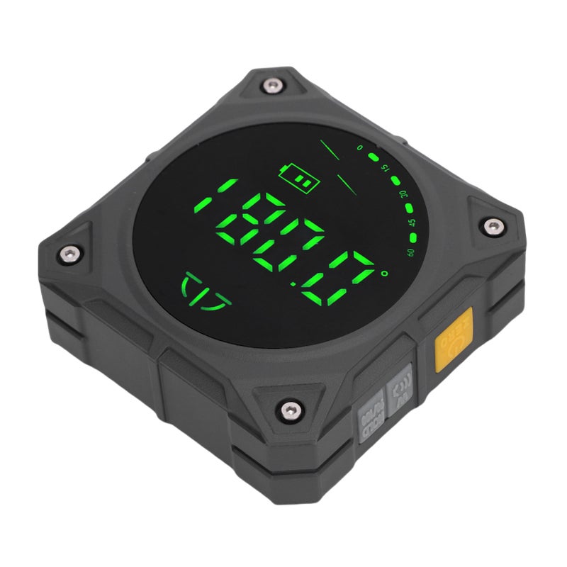 Digital Angle Finder with Magnetic Base Rechargeable 180° LCD Angle Cube Level Box Protractor Inclinometer for Construction Woodworking Machinery - Image 3