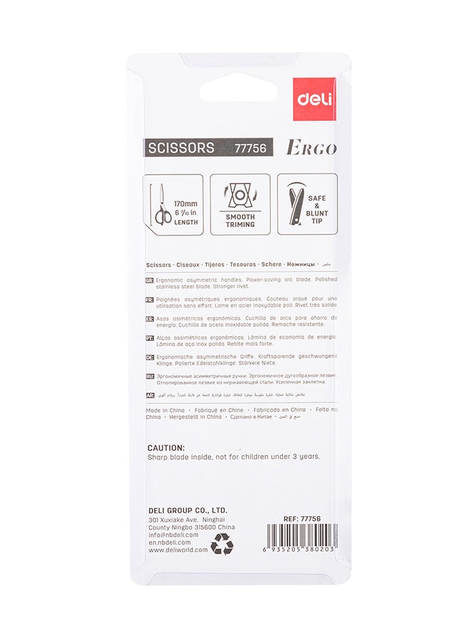 DELI SCISSORS 170MM 6 3/5" ASST. 77756 - Image 3