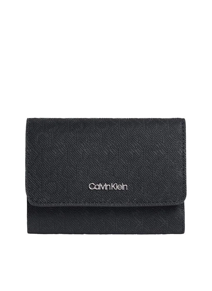 CALVIN KLEIN Logo Trifold Wallet