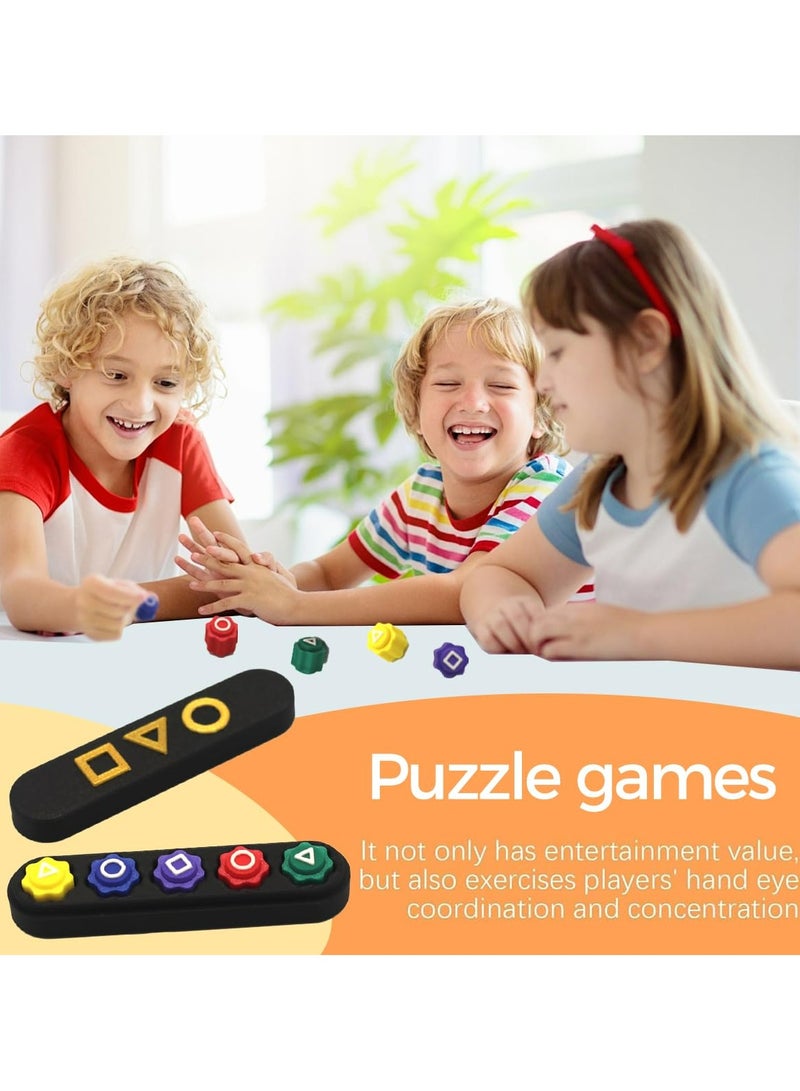 Dominy Gonggi Korean Game Toy, Folk Dice Stone Catching Game Jebi Kicks, Gong-gi, Biseokchigi, Paeng-y, DDAKJI, Hand Eye Coordination Training Toy - Image 2