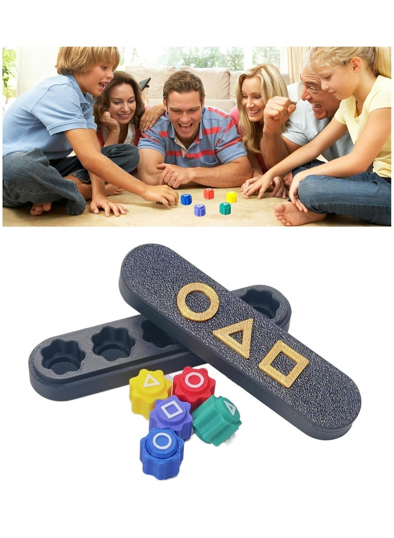 Dominy Gonggi Korean Game Toy, Folk Dice Stone Catching Game Jebi Kicks, Gong-gi, Biseokchigi, Paeng-y, DDAKJI, Hand Eye Coordination Training Toy - Image 4