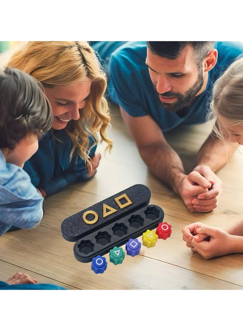 Dominy Gonggi Korean Game Toy, Folk Dice Stone Catching Game Jebi Kicks, Gong-gi, Biseokchigi, Paeng-y, DDAKJI, Hand Eye Coordination Training Toy - Image 5