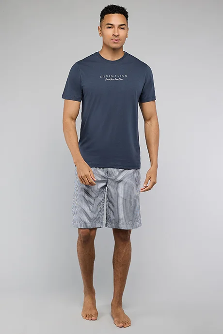 أر أند بي Printed Shorts Pyjama Set