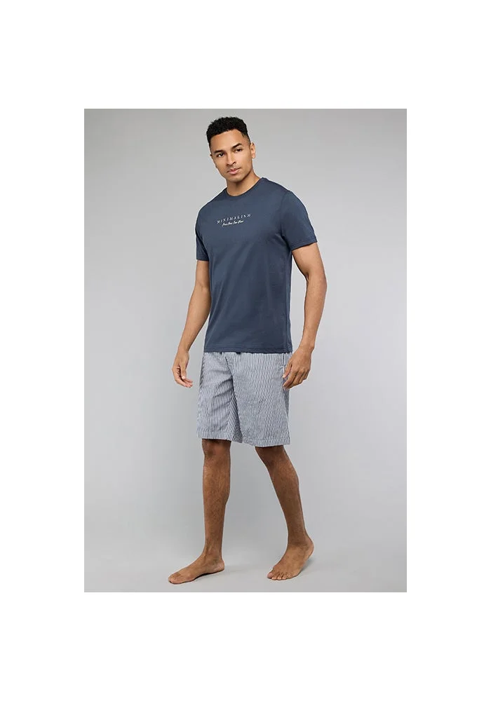 R&b  Printed Shorts Pyjama Set for Men | Best Price UAE