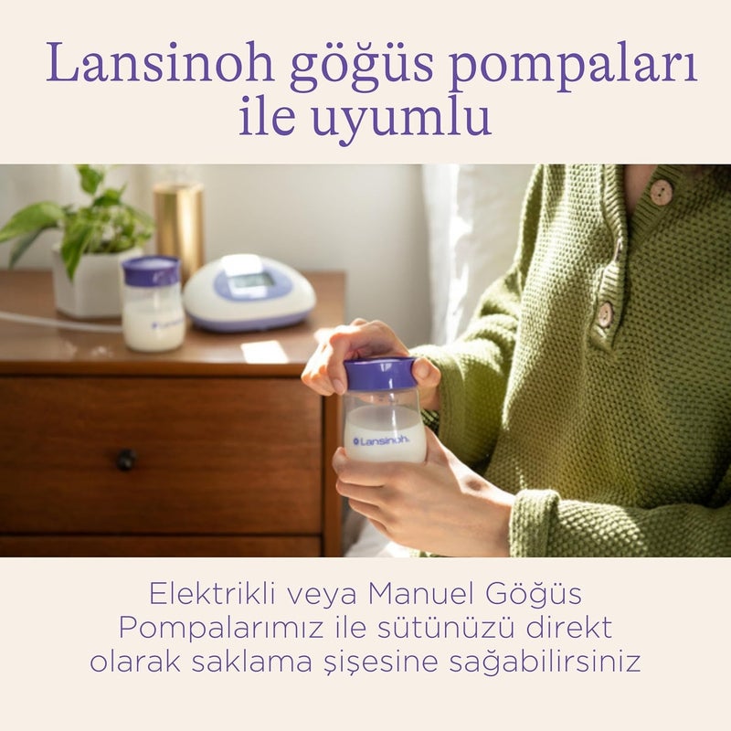 Lansinoh Breast Milk Storage Bags, 4 Bags, Plastic - Image 4