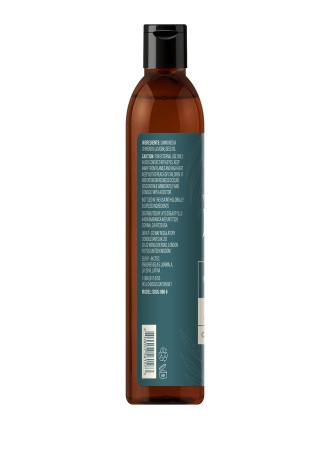 SOULSATION Non-GMO Jojoba Oil for Skin, Hair & Face | 100% Pure, Natural Cold Pressed (6oz) - Image 4