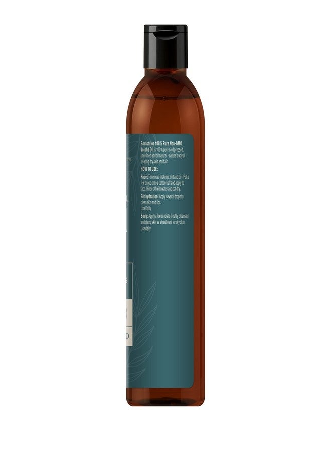 SOULSATION Non-GMO Jojoba Oil for Skin, Hair & Face | 100% Pure, Natural Cold Pressed (6oz) - Image 3