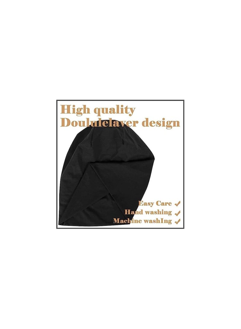 2PCS Slouch Beanie Hat for Men Women Stretchy Skull Cap Soft Warm Daily Cuffed Hats Unisex Comfortable Beanie Gifts for Men Dad  - Image 3