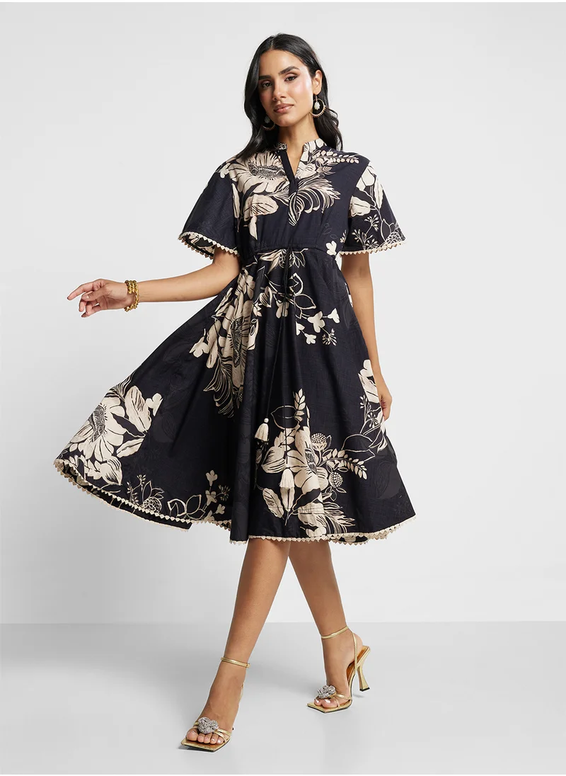 Biba Printed Dress