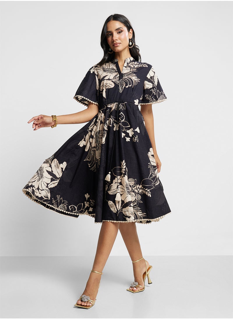 Biba - Printed Dress - Image 1