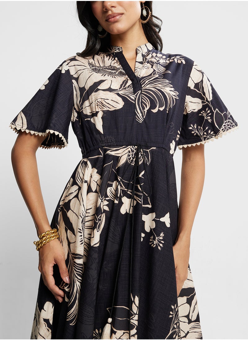 Biba - Printed Dress - Image 1