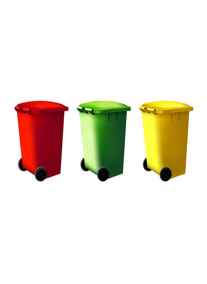Generic Garbage Basket 3 colors 