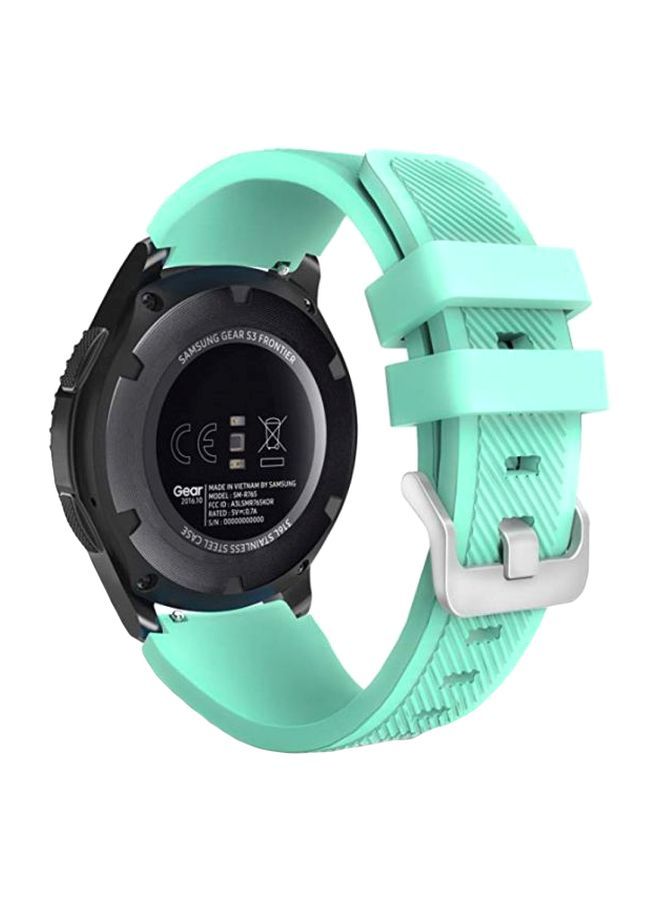 NIBEMINENT Replacement Band For Samsung Gear S3 Frontier/Classic 22mm Green 