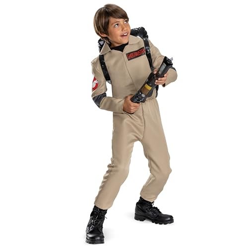 Disguise Ghostbusters Kids Costume Offiical Ghostbusters Frozen Empire Halloween Costume Jumpsuit Child Size 3T4T - Image 1