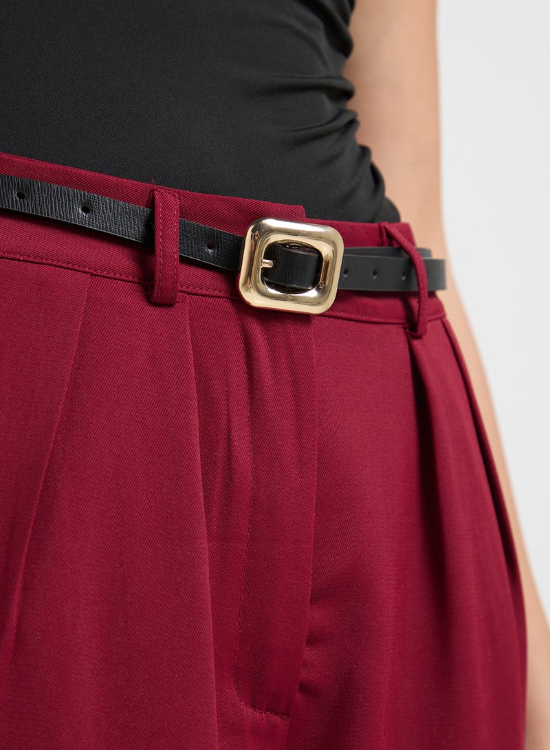 ELLA Square Buckle Slim Belt  - Image 4